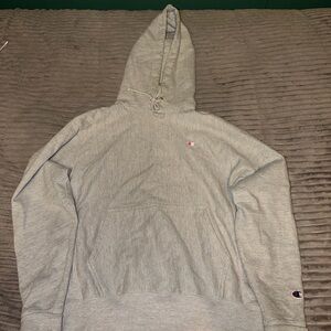 Champion Light Gray Men's Hoodie